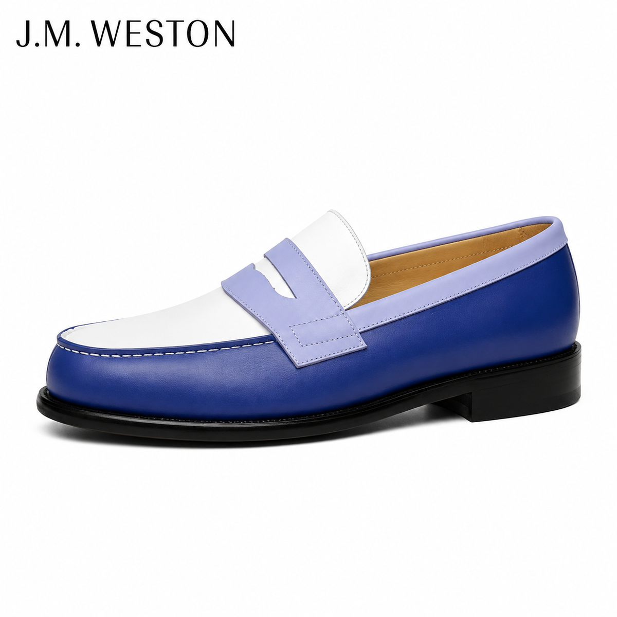 J.M.WESTON Men's Designer Sneakers - Style 433381