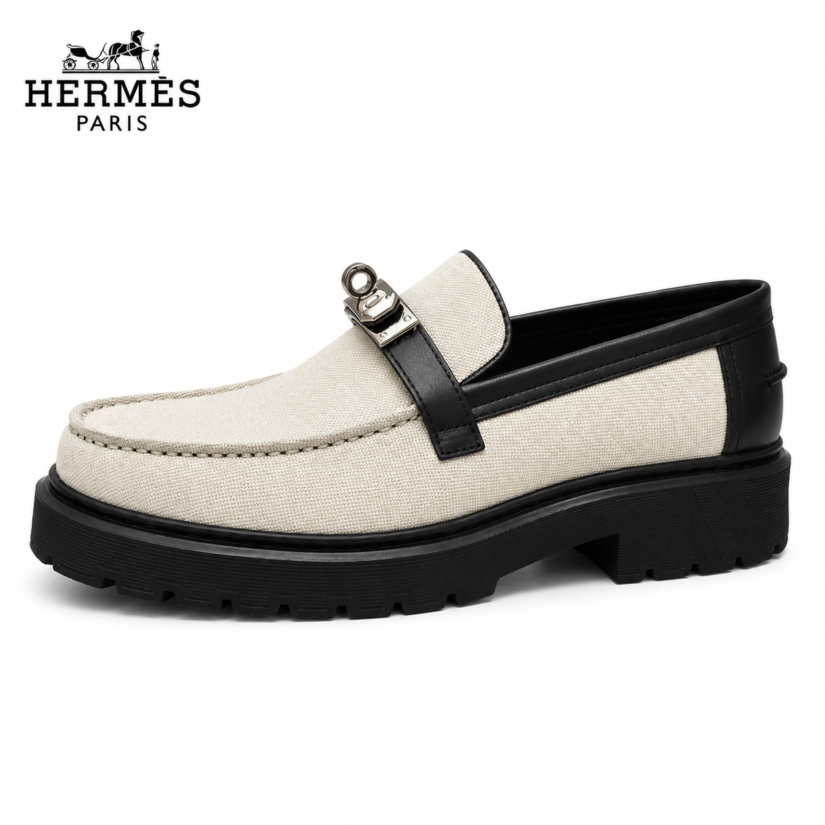 Hermès Men's Multi-Color Dress Shoes | Style 428380