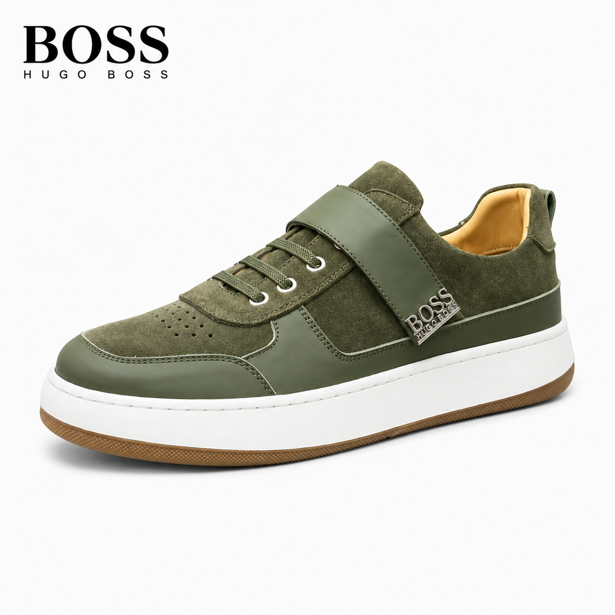 BOSS Men's Multi-Color Shoes