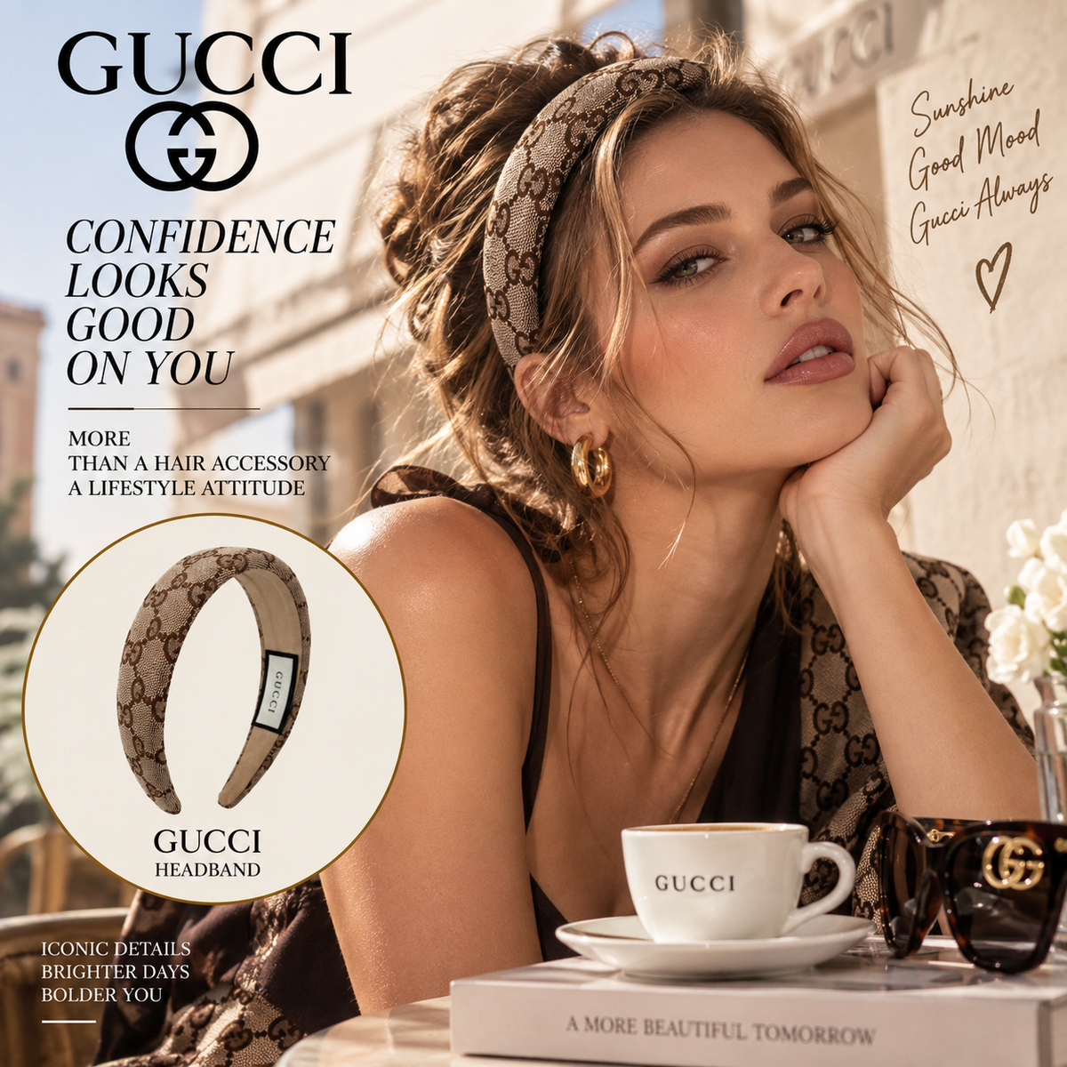 GUCCI Wide Everyday Headband | Fashion Hair Accessory