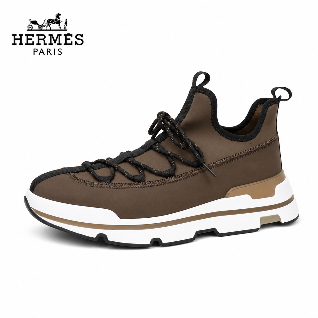 Hermès Bouncing Sneaker — Marron