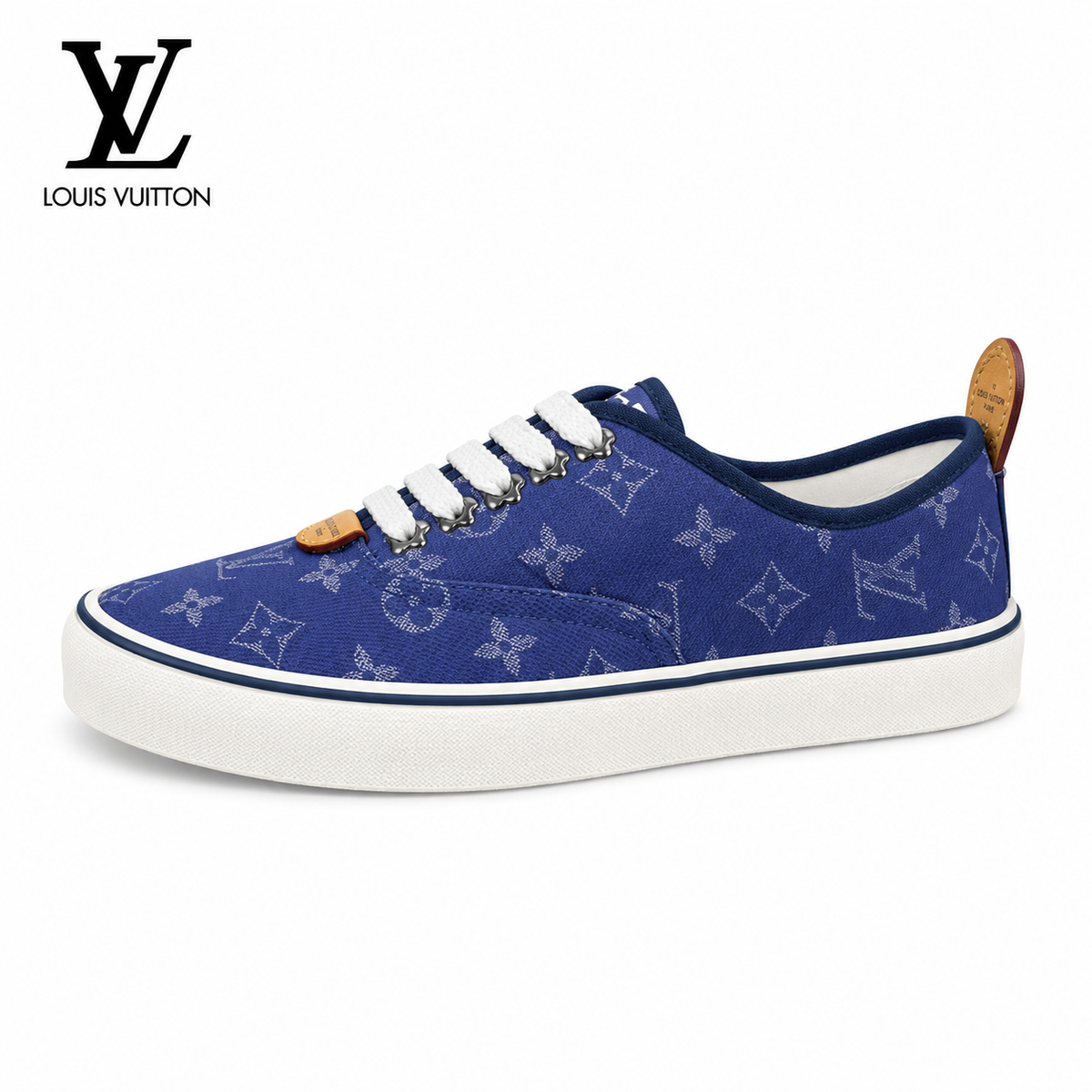 LV Monogram Low-Top Casual Sneakers
