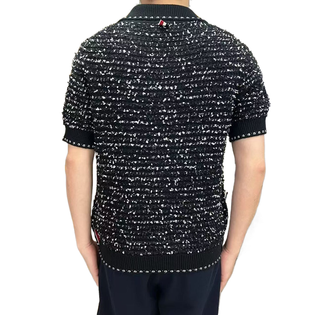 MThom Browne 2025ss Wool polo T-shirt