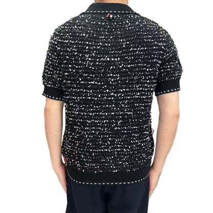 MThom Browne 2025ss Wool polo T-shirt