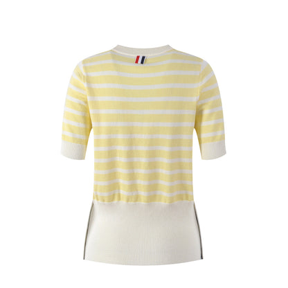 Thom Browne Women Stripe T-shirt
