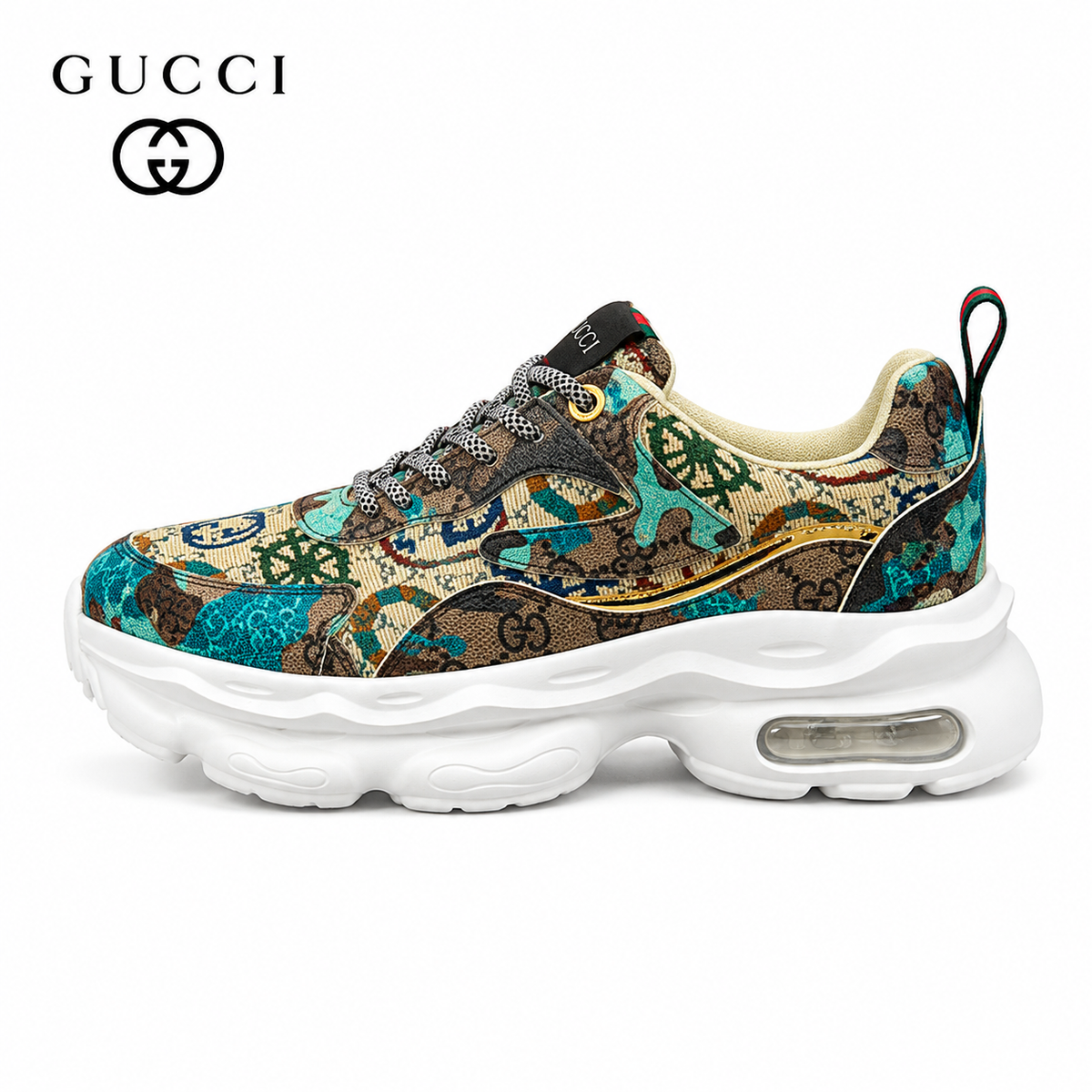 Gucci Men's Multi-Color Sneakers