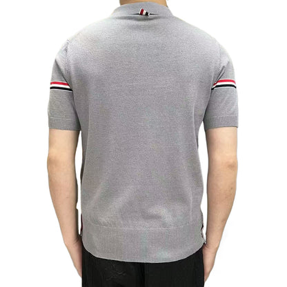 Thom Browne 2025ss Men Wool POLO T-shirt