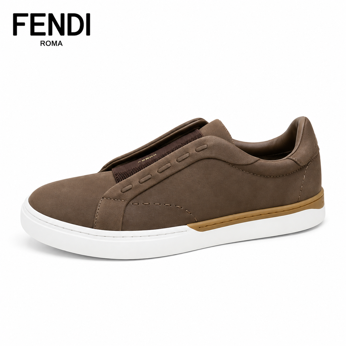 Fendi Match Slip-On Sneaker — 4 Colorways