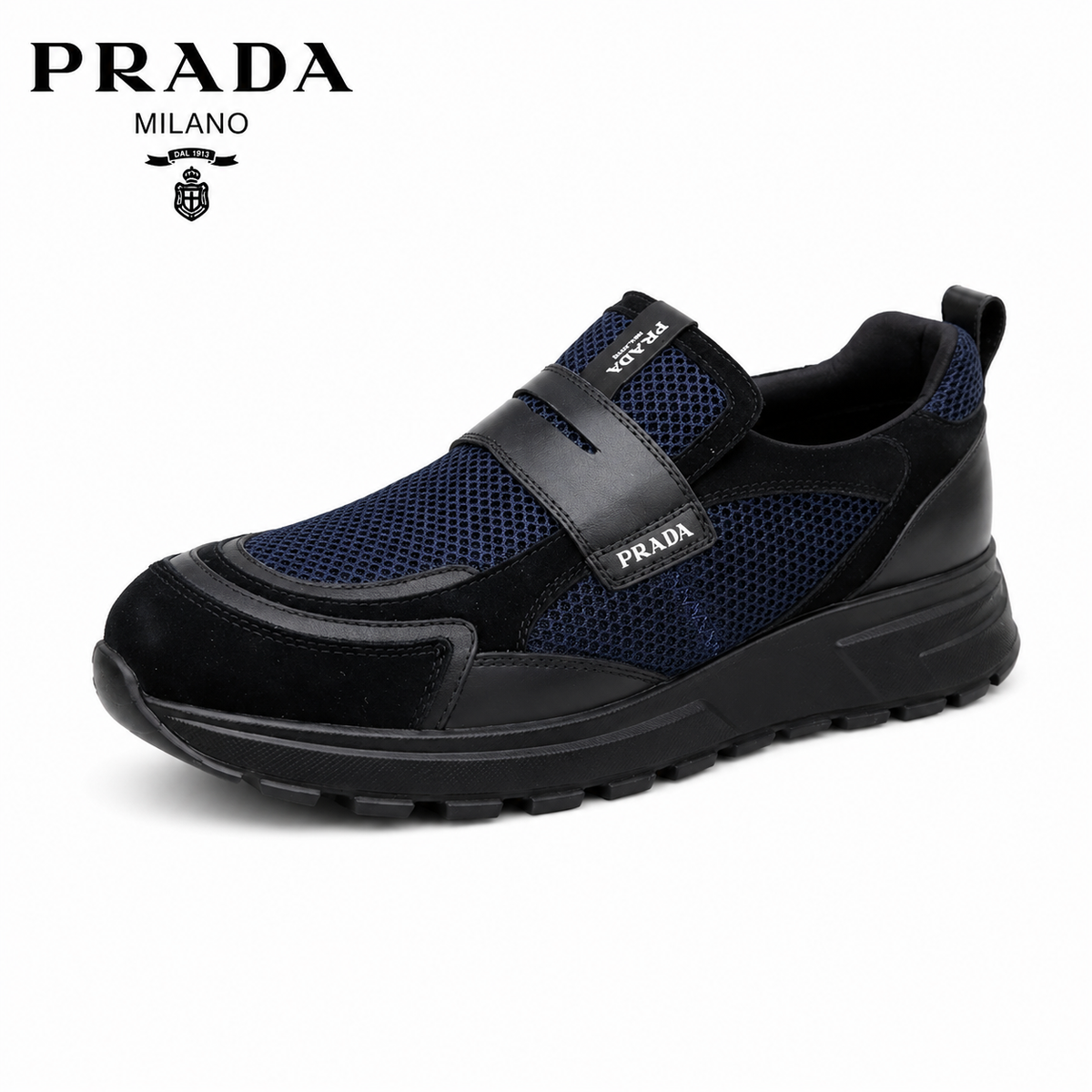 Prada Prax 01 Slip-On Technical Sneaker — 4 Colors