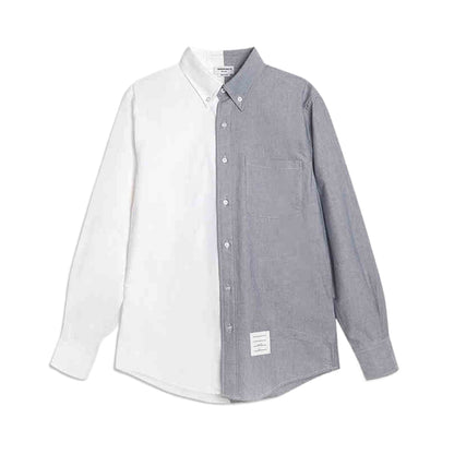 Thom Browne  Blue striped shirt