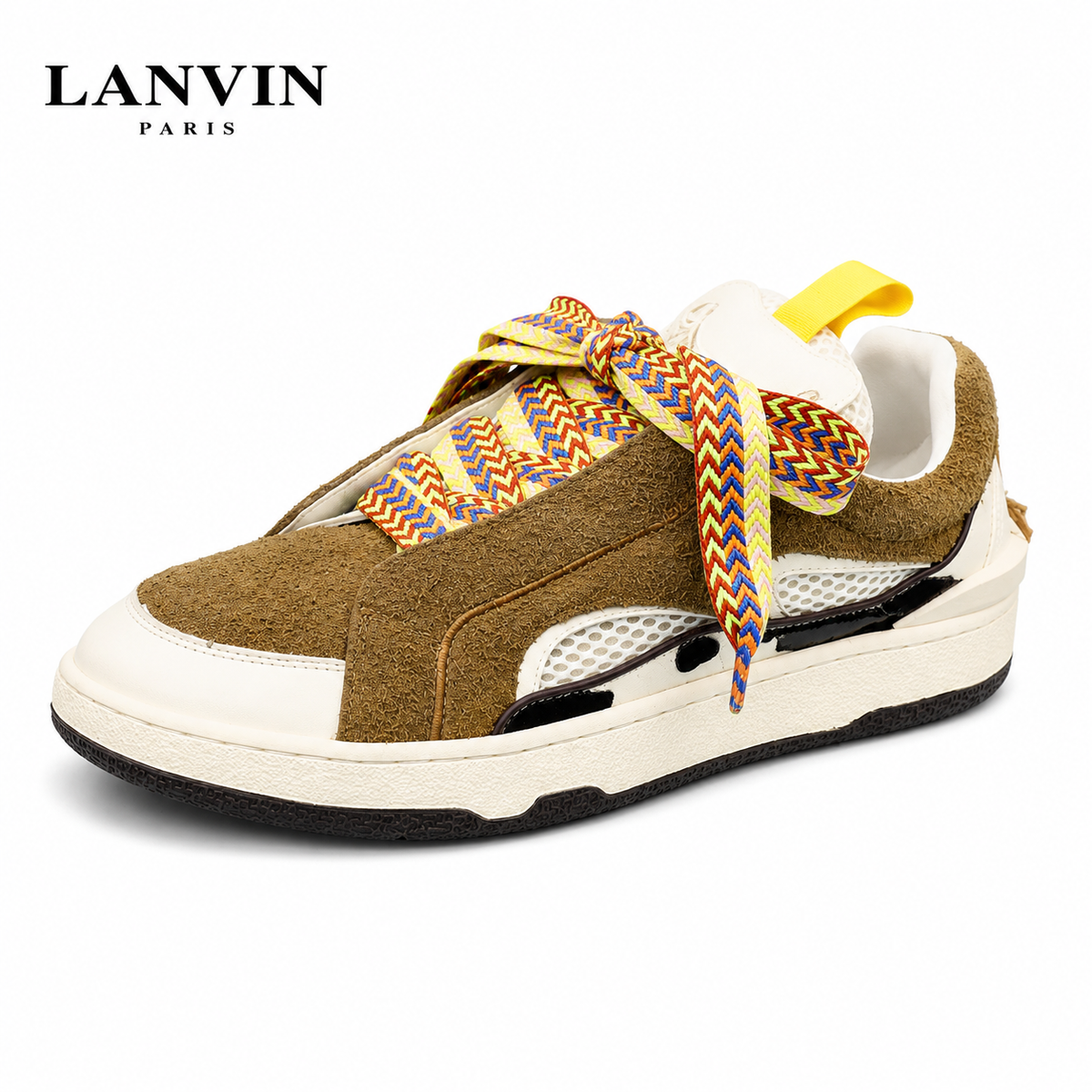 LANVIN PARIS Men's Multi-Color Sneakers | Style 428853