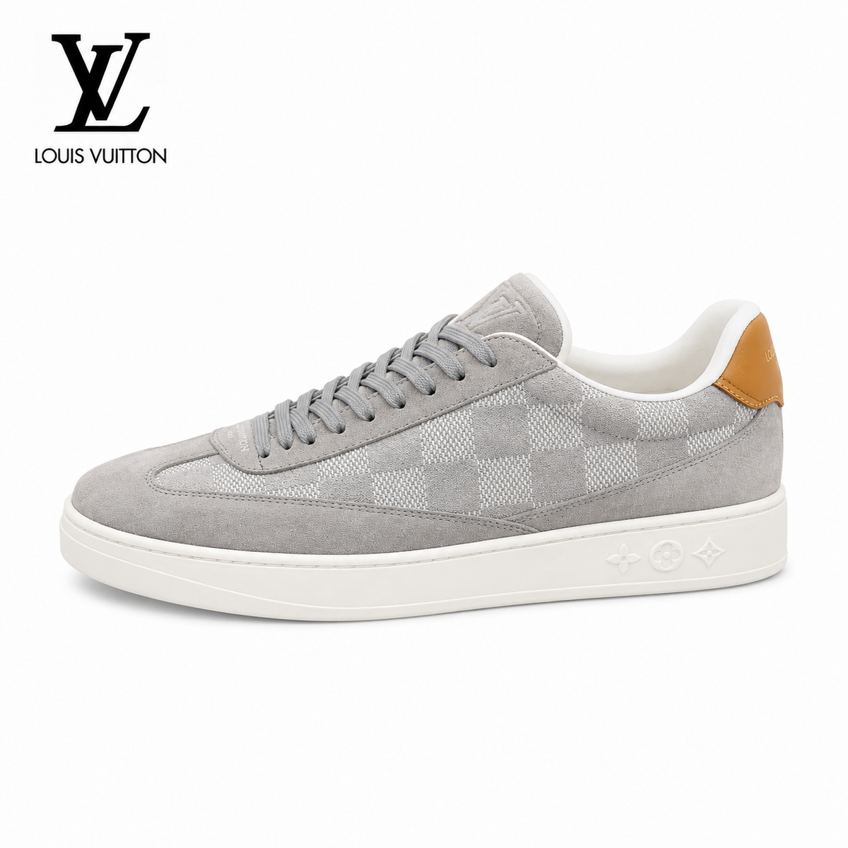 LV Monogram Low-Top Casual Sneakers