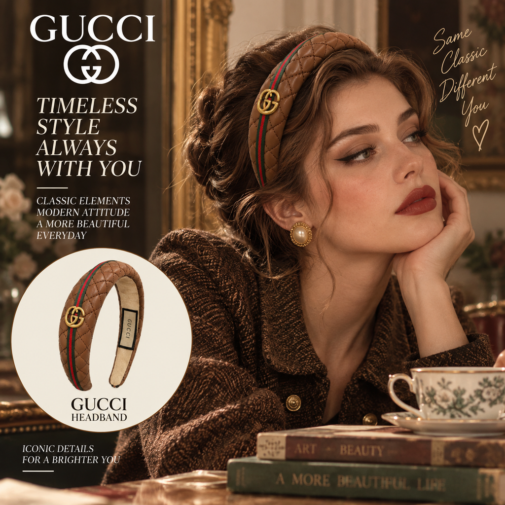 GUCCI Classic Headband | Fashion Hair Accessory