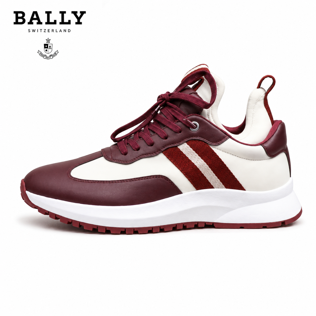 Bally Men's Sneakers Style 426361, Multi-Color