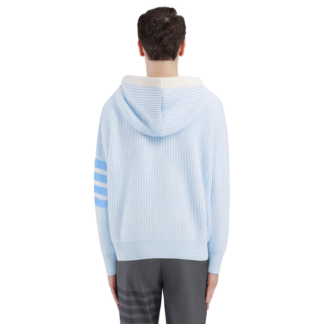 Thom Browne  2025 Rainbow Stripes Hoodie