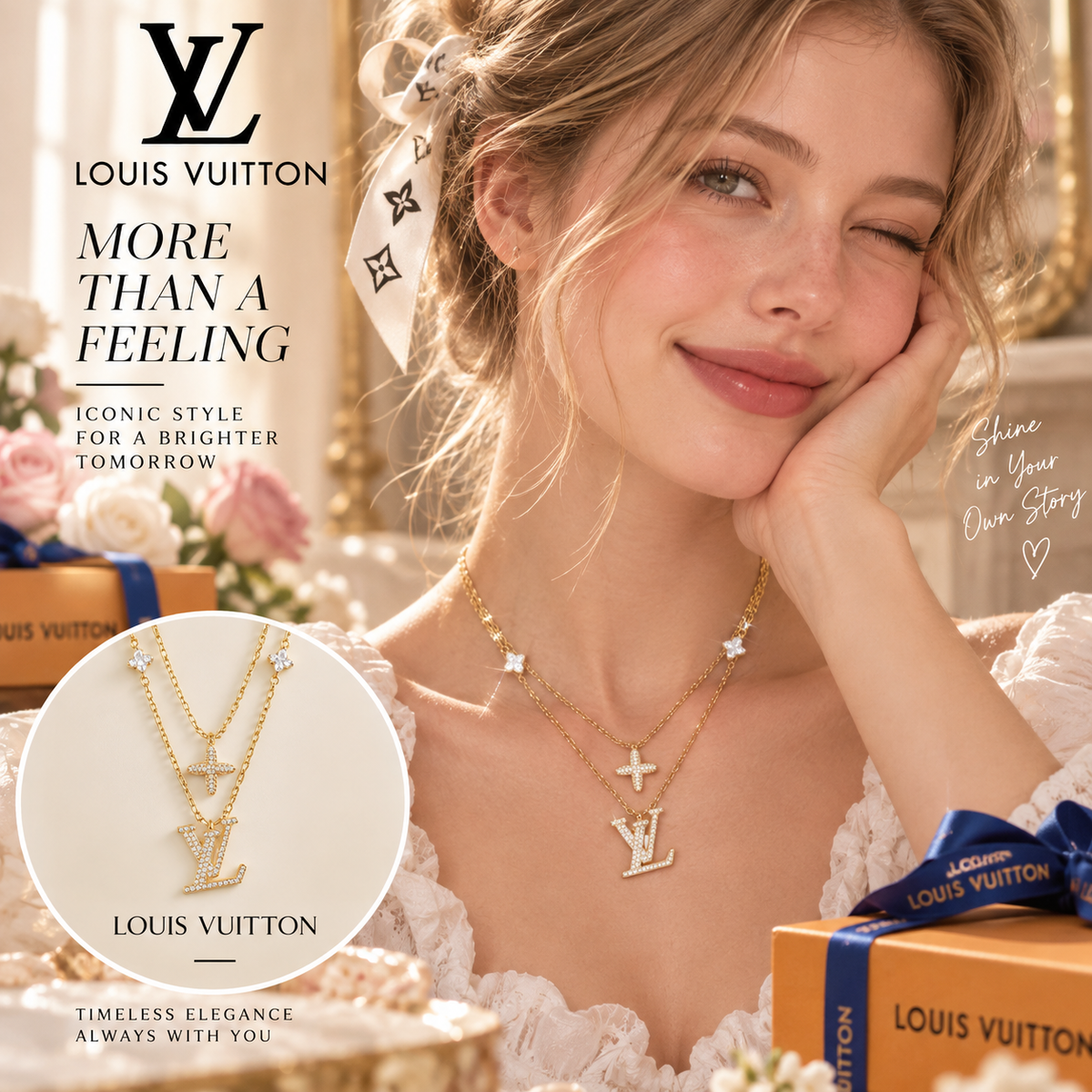 LOUIS VUITTON Refined Chain Necklace | Fashion Jewelry