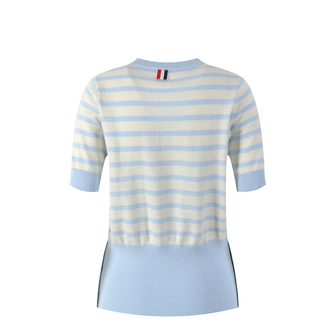 Thom Browne Women Stripe T-shirt