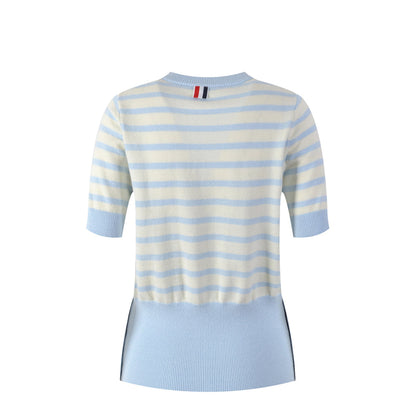 Thom Browne Women Stripe T-shirt