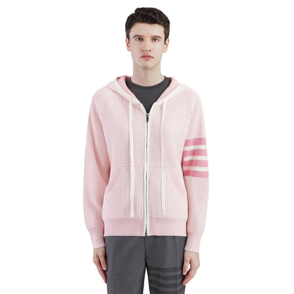 Thom Browne  2025 Rainbow Stripes Hoodie