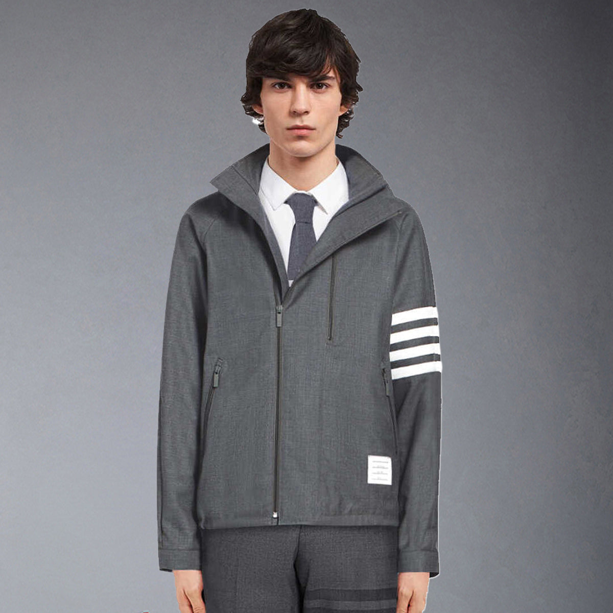 Thom Browne 4-Bar Men's trench coat