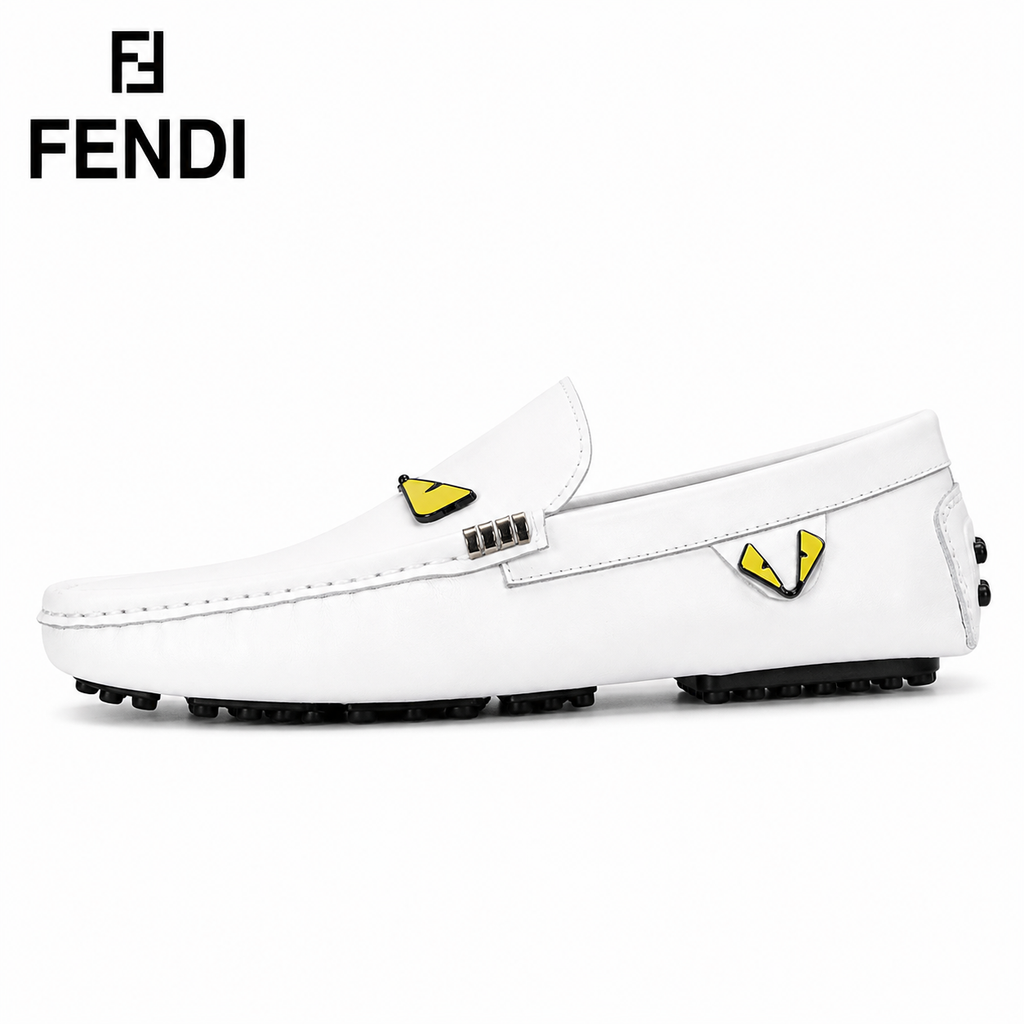 FENDI Men's Multi-Color Designer Loafers | 419335