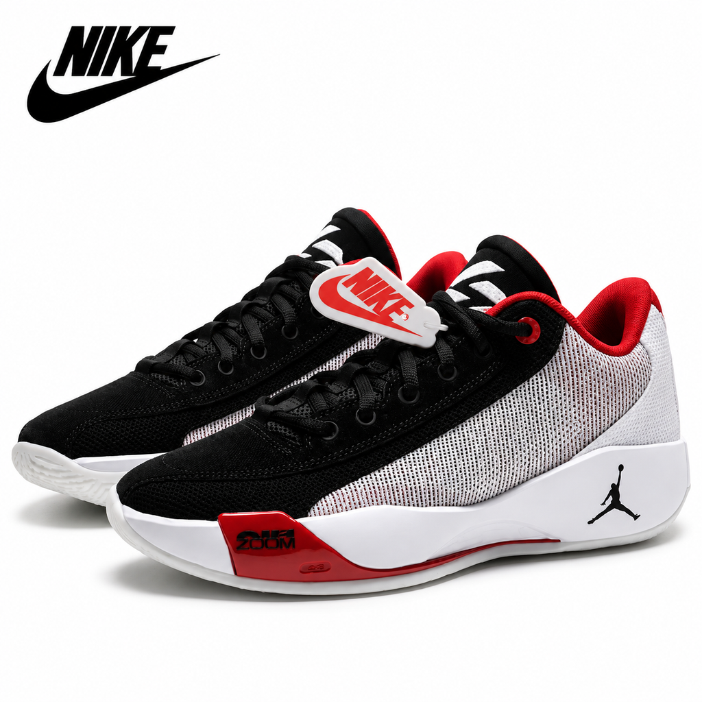 Nike Luka Basketball Shoes - Black White Red