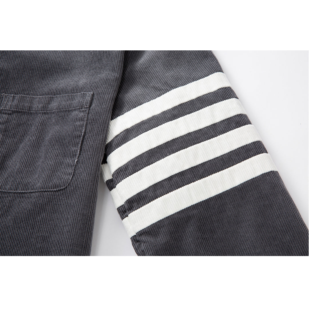 Thom Browne Man 4-Bar Thick Shirt