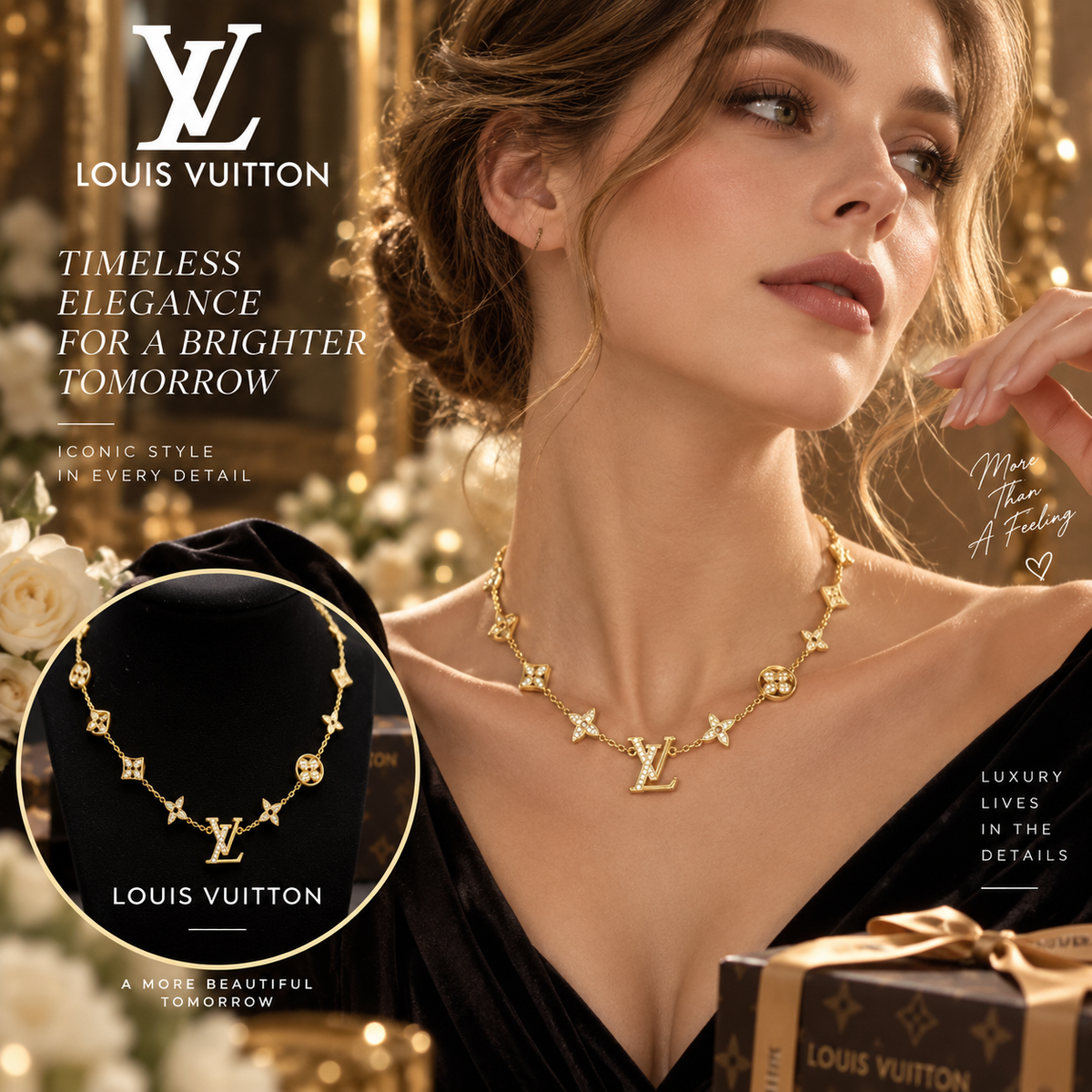 LOUIS VUITTON Distinctive Chain Necklace | Fashion Jewelry