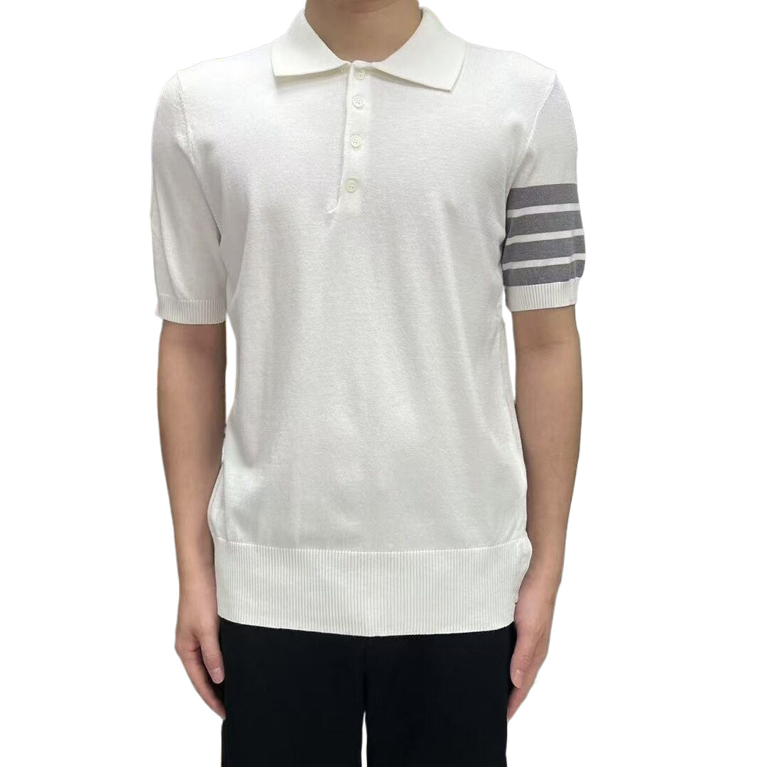 Thom Browne Man Wool POLO T-shirt