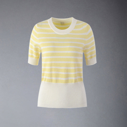 Thom Browne Women Stripe T-shirt