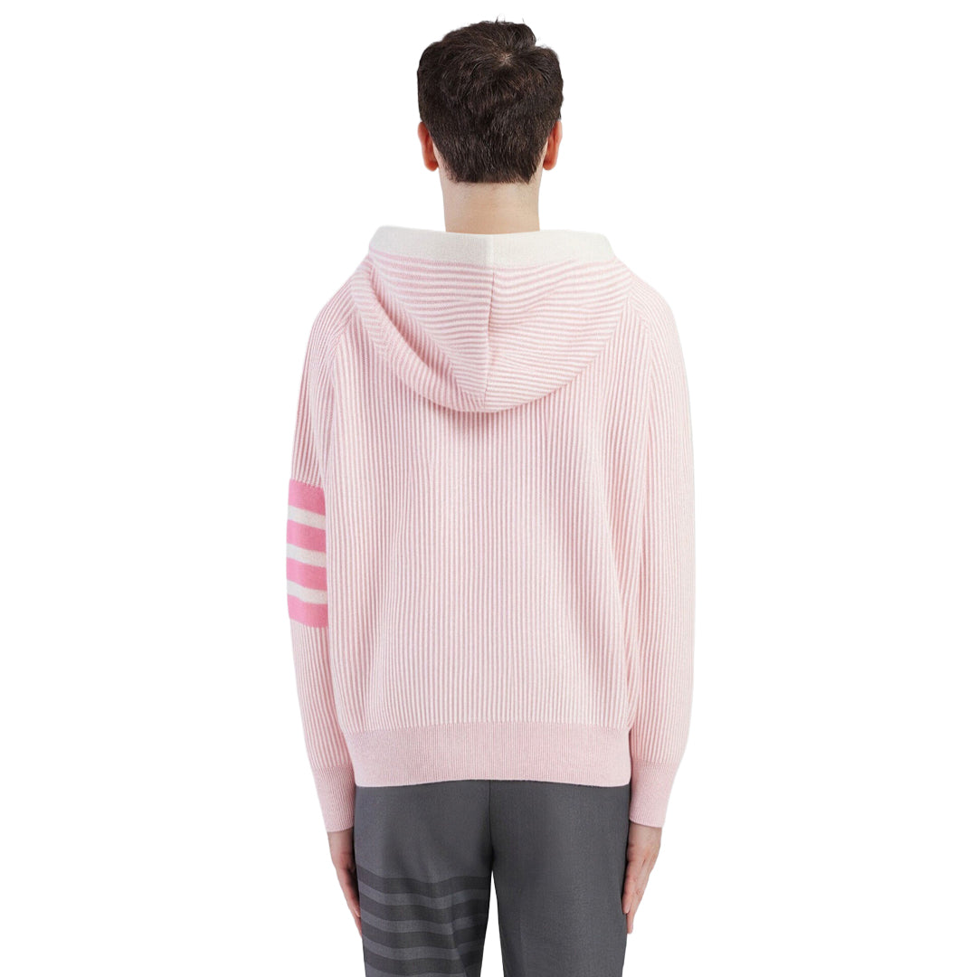 Thom Browne  2025 Rainbow Stripes Hoodie
