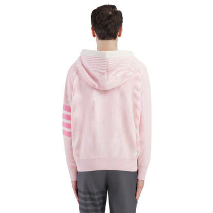 Thom Browne  2025 Rainbow Stripes Hoodie
