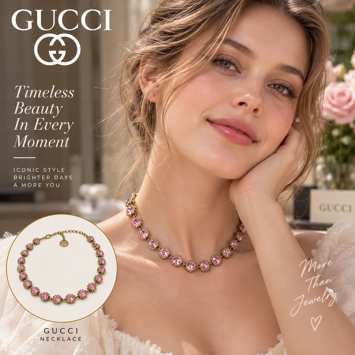 GUCCI Vintage Chain Necklace | Timeless Jewelry