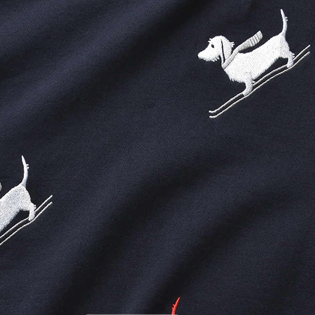 Thom Browne Puppy Embroidery Sweatshirt