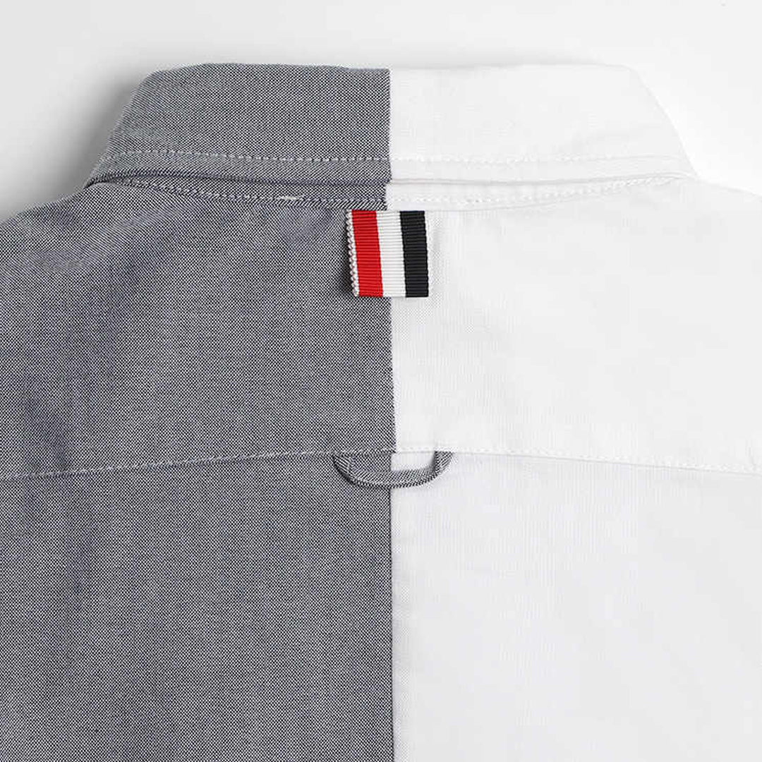 Thom Browne  Blue striped shirt