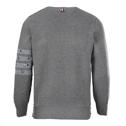 Thom Browne  Crew Neck Sweater