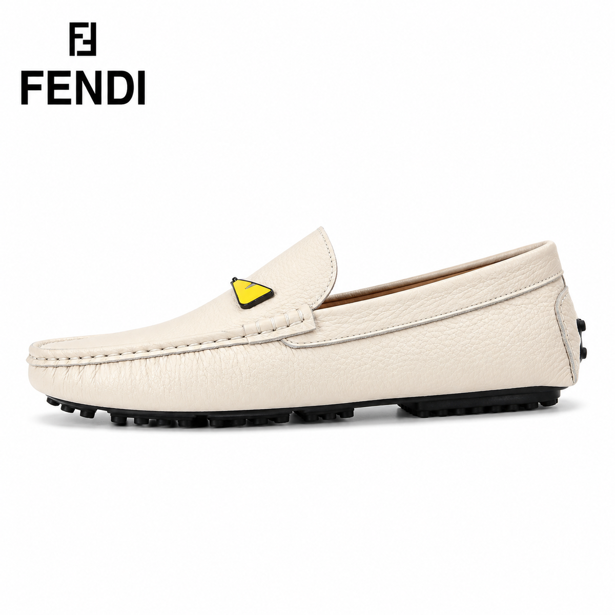 FENDI Men's Multi-Color Designer Loafers | 419355