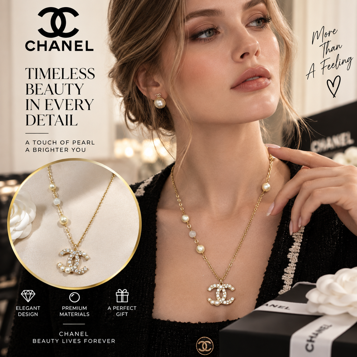 CHANEL Chain Necklace