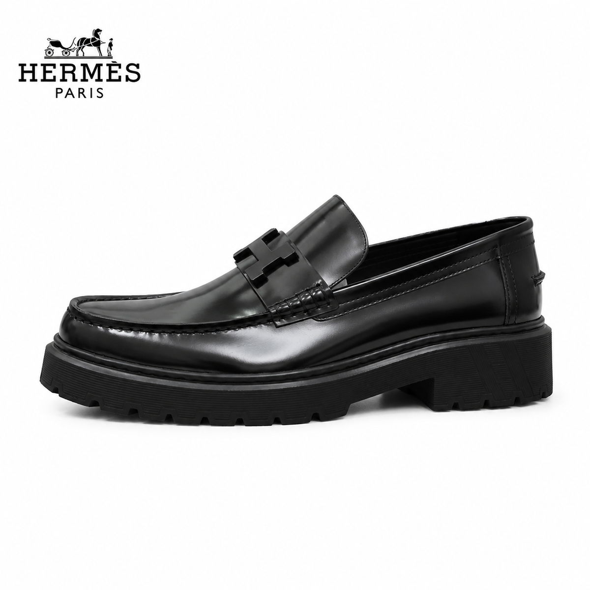 Hermès Men's Multi-Color Dress Shoes | Style 428473