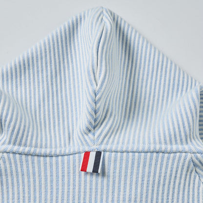 Thom Browne  2025 Rainbow Stripes Hoodie