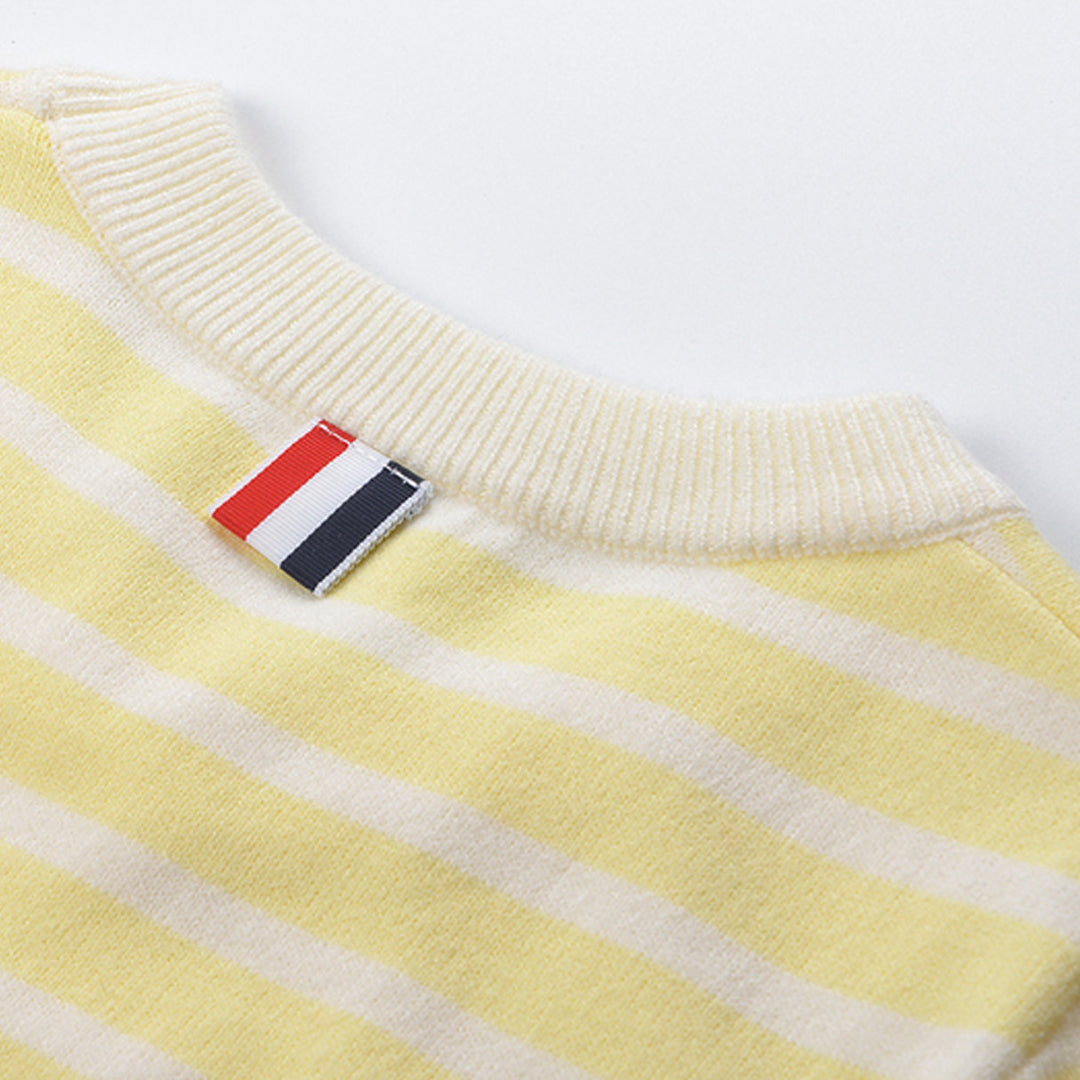 Thom Browne Women Stripe T-shirt