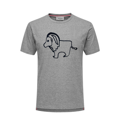 Thom Browne Lion print T-shirt
