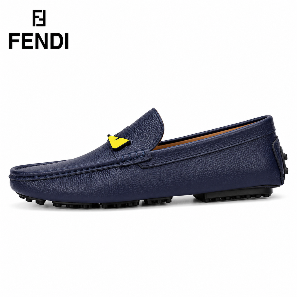 FENDI Men's Multi-Color Designer Loafers | 419357