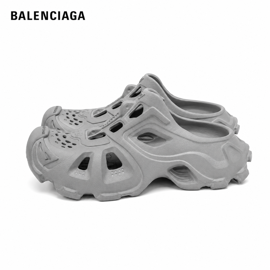 Balenciaga Men's Demna Molded Lace-Up Sneakers