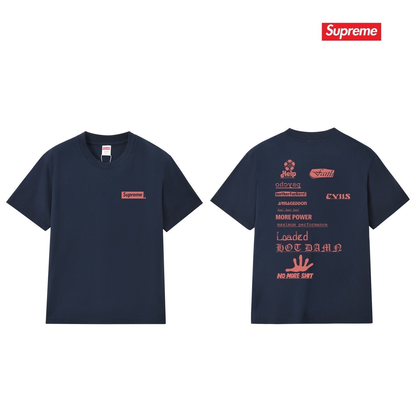 Supreme Casual T-Shirt (Unisex）