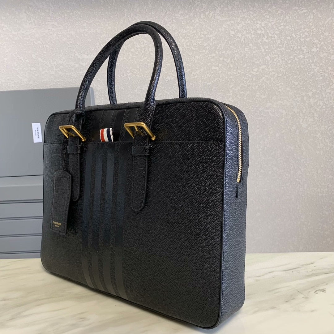 Cowhide briefcase THOM TREND
