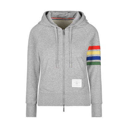 Thom Browne Rainbow Stripes Hoodie