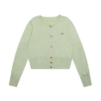Vivienne Westwood Color-block Cotton-Wool Cardigan