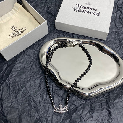 Vivienne Westwood Minimalist Planet Necklace