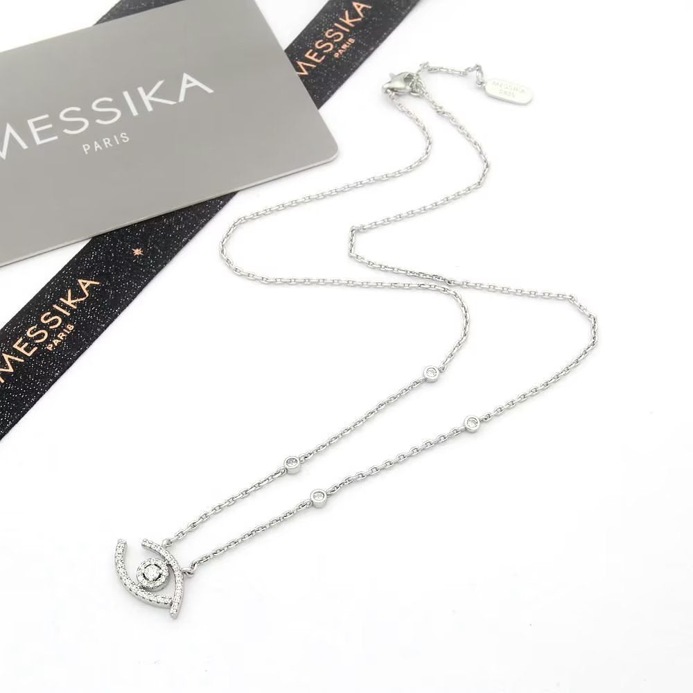 MESSIKA Gold-Tone Silver-Tone Rose Gold-Tone Necklace